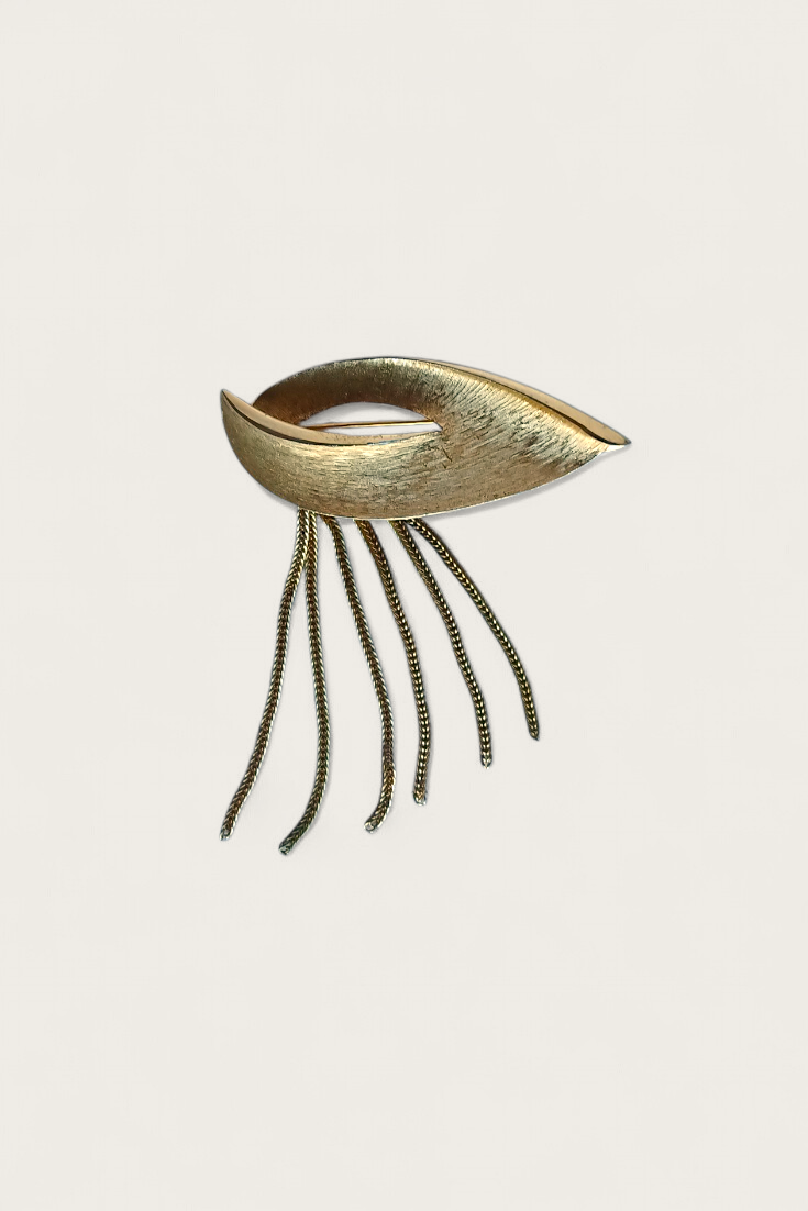 50's Waterfall Brooch