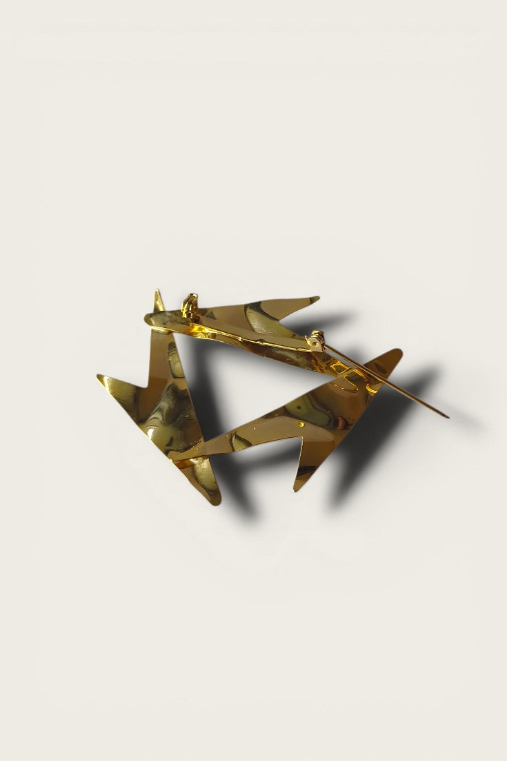 Vintage Geometric Brooch