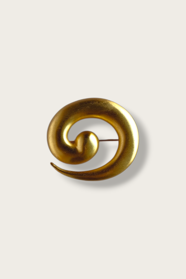 70's/80's Monet Spiral Brooch