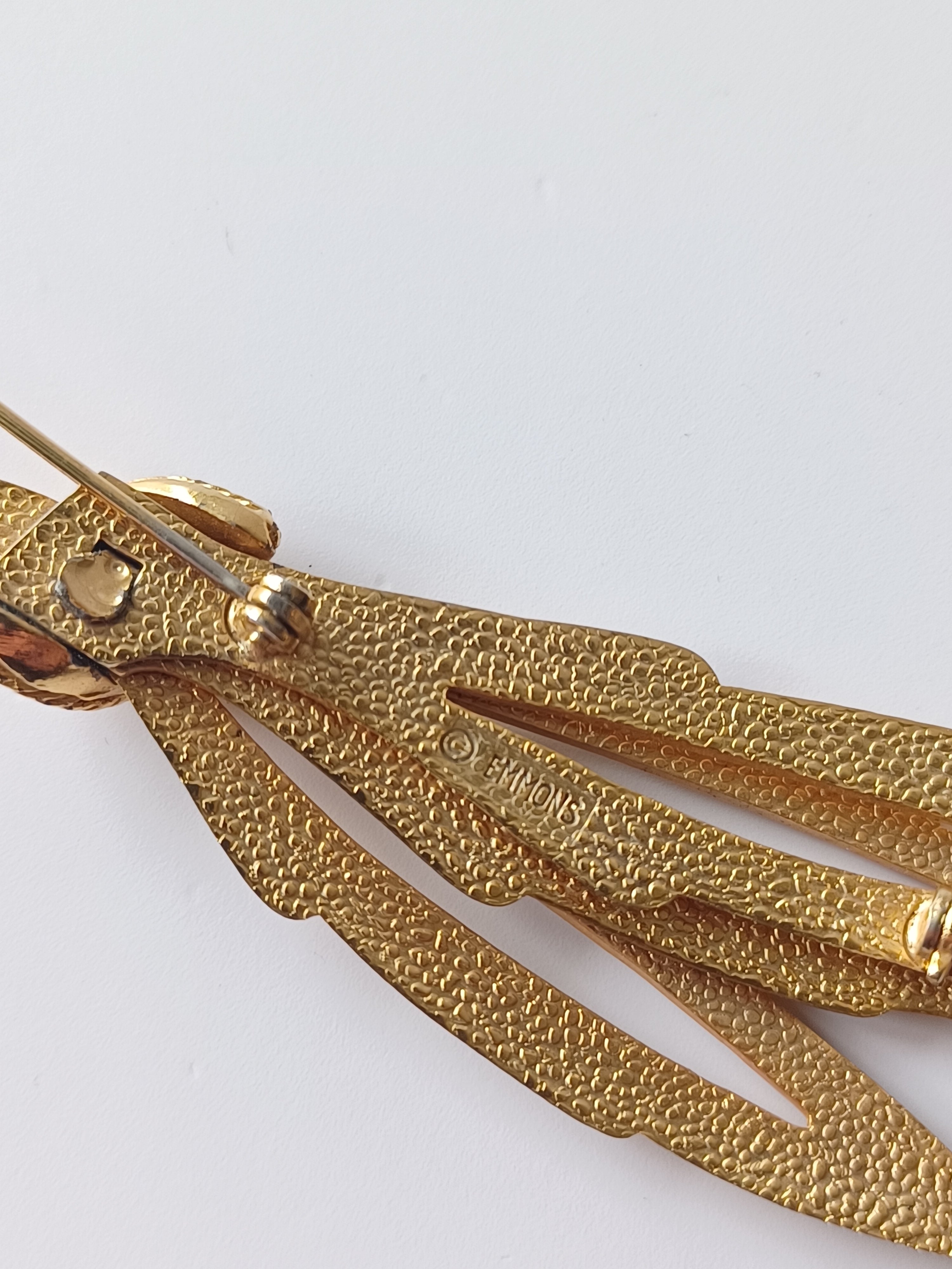 Vintage Emmons Leaf Brooch