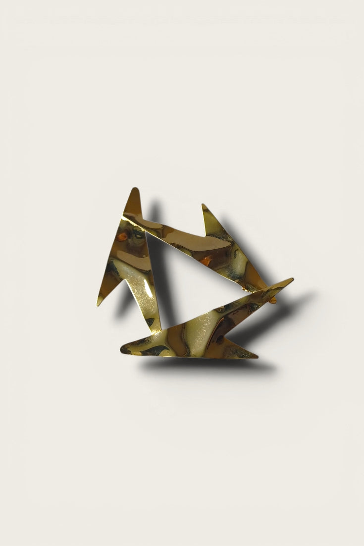Vintage Geometric Brooch
