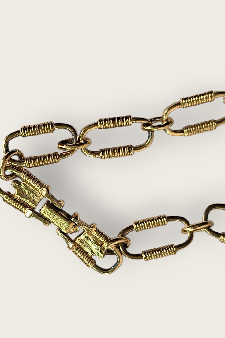 Vintage Monet 70s Radiant Cross Necklace