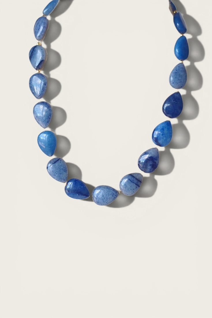 Avery Aventurine Teardrop Necklace