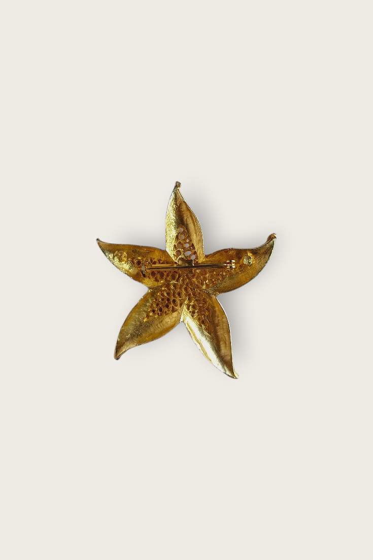 60's/70's Starfish Brooch
