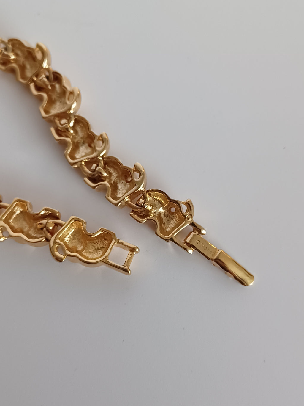 Vintage Monet Elephant Bracelet