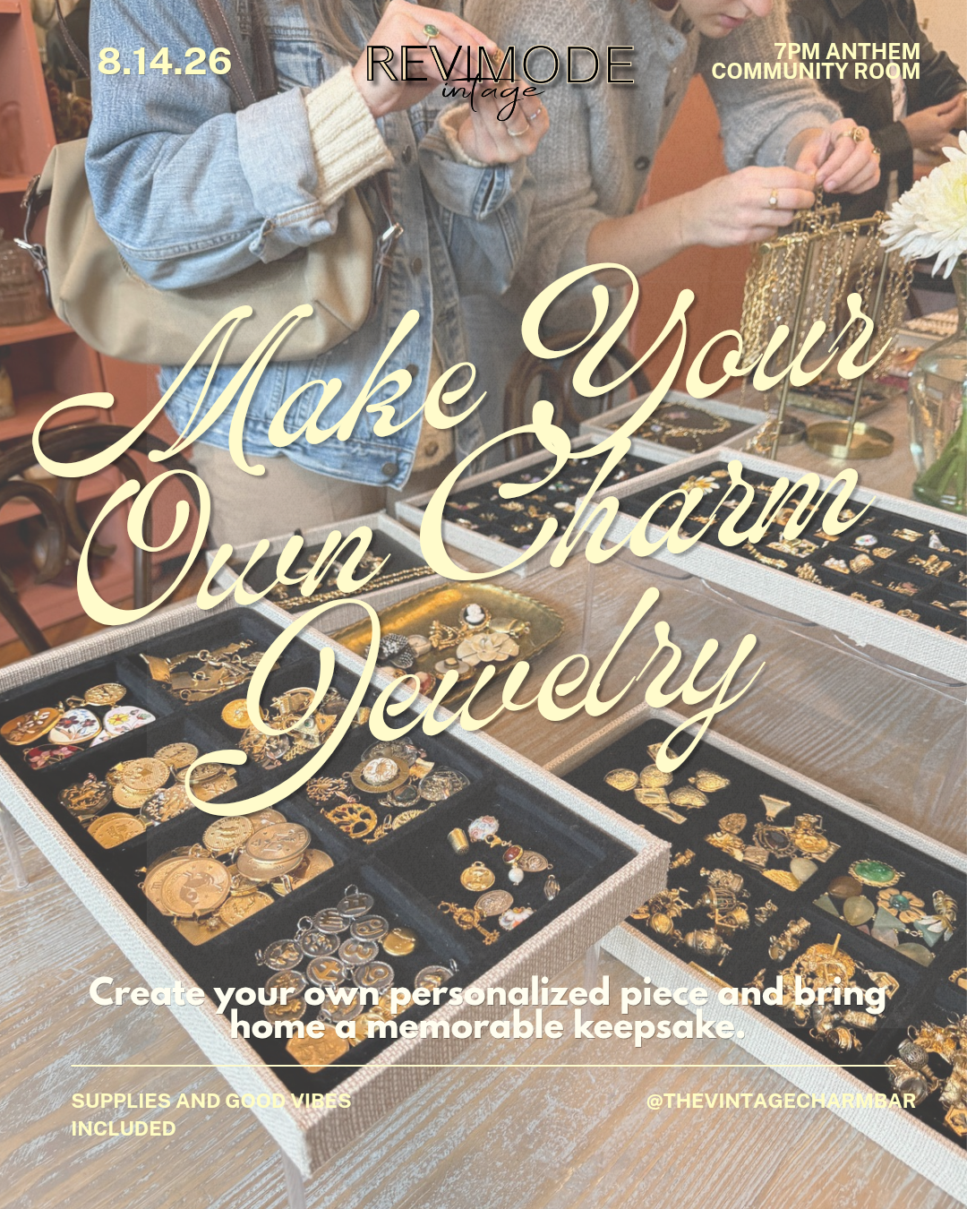 ANTHEM Charm Jewelry Class