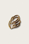 Vintage Monet Abstract Flame Brooch