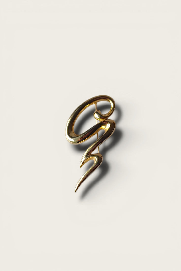 90's Scribble Brooch