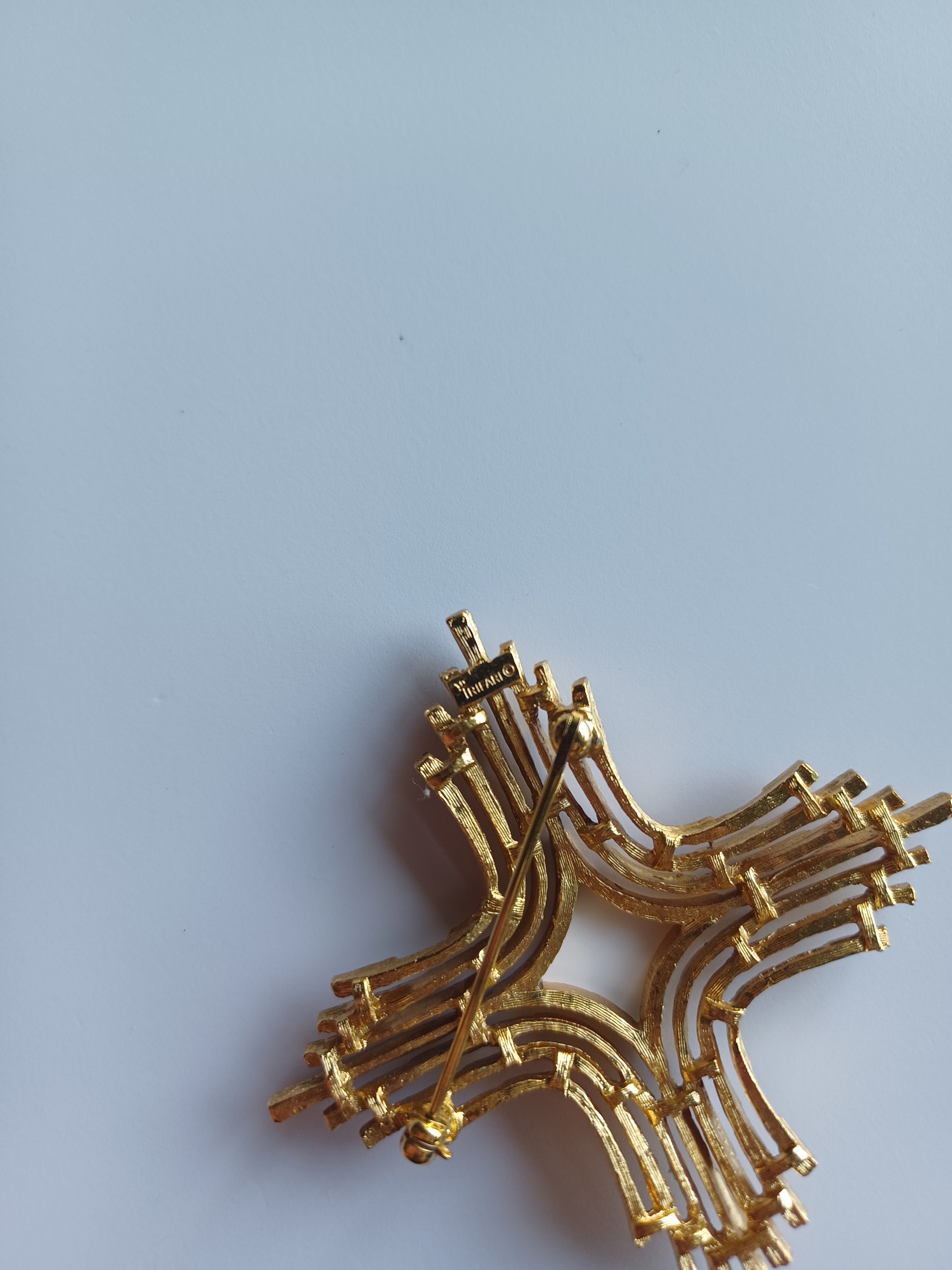 60's/70's Trifari Starburst Brooch