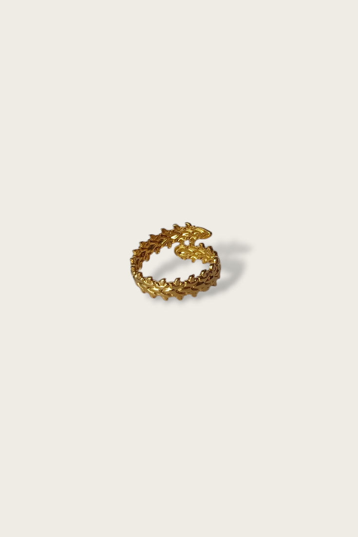 Vertebrae Wrap Ring