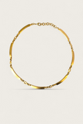 80's Anne Klein Matte Bar Necklace