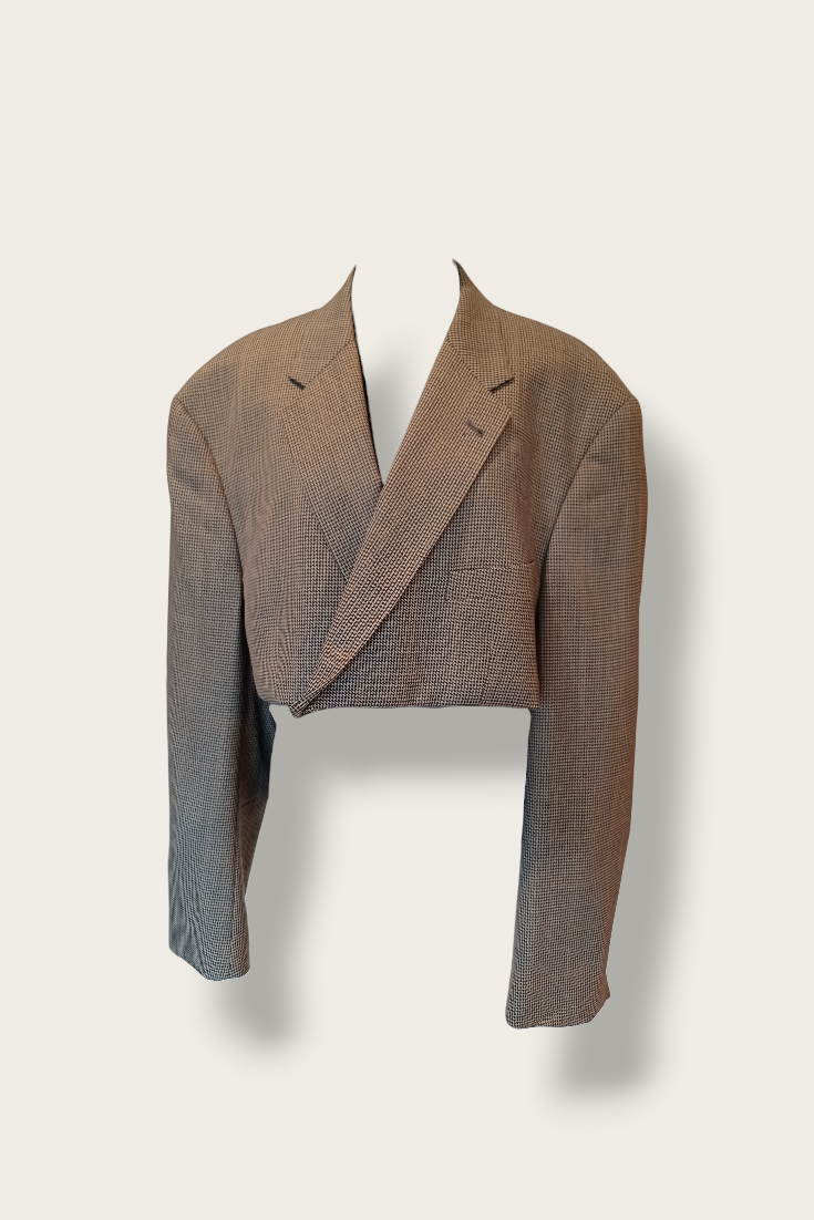 Herringbone Moda 2 Piece Blazer Set