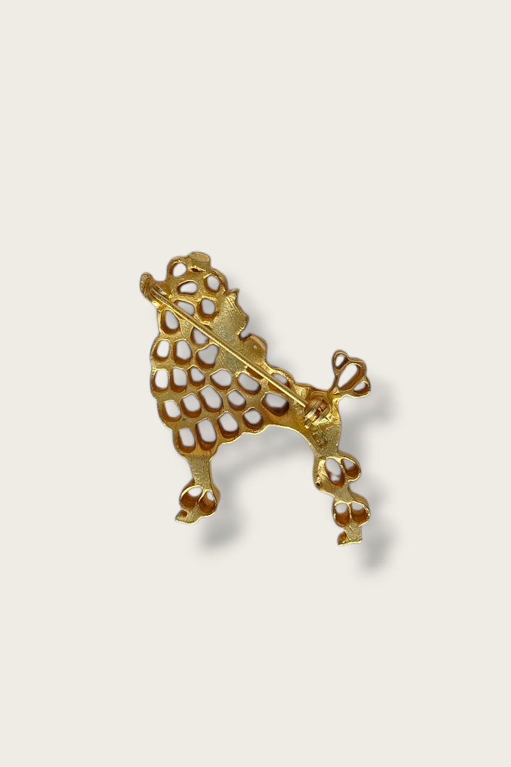 50s/60s Poodle Brooch