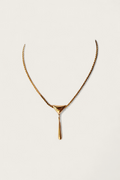 80/90's Monet Sculptural Pendant Necklace