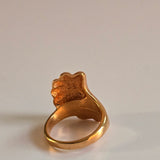 80s Sculptural Swirl Ring