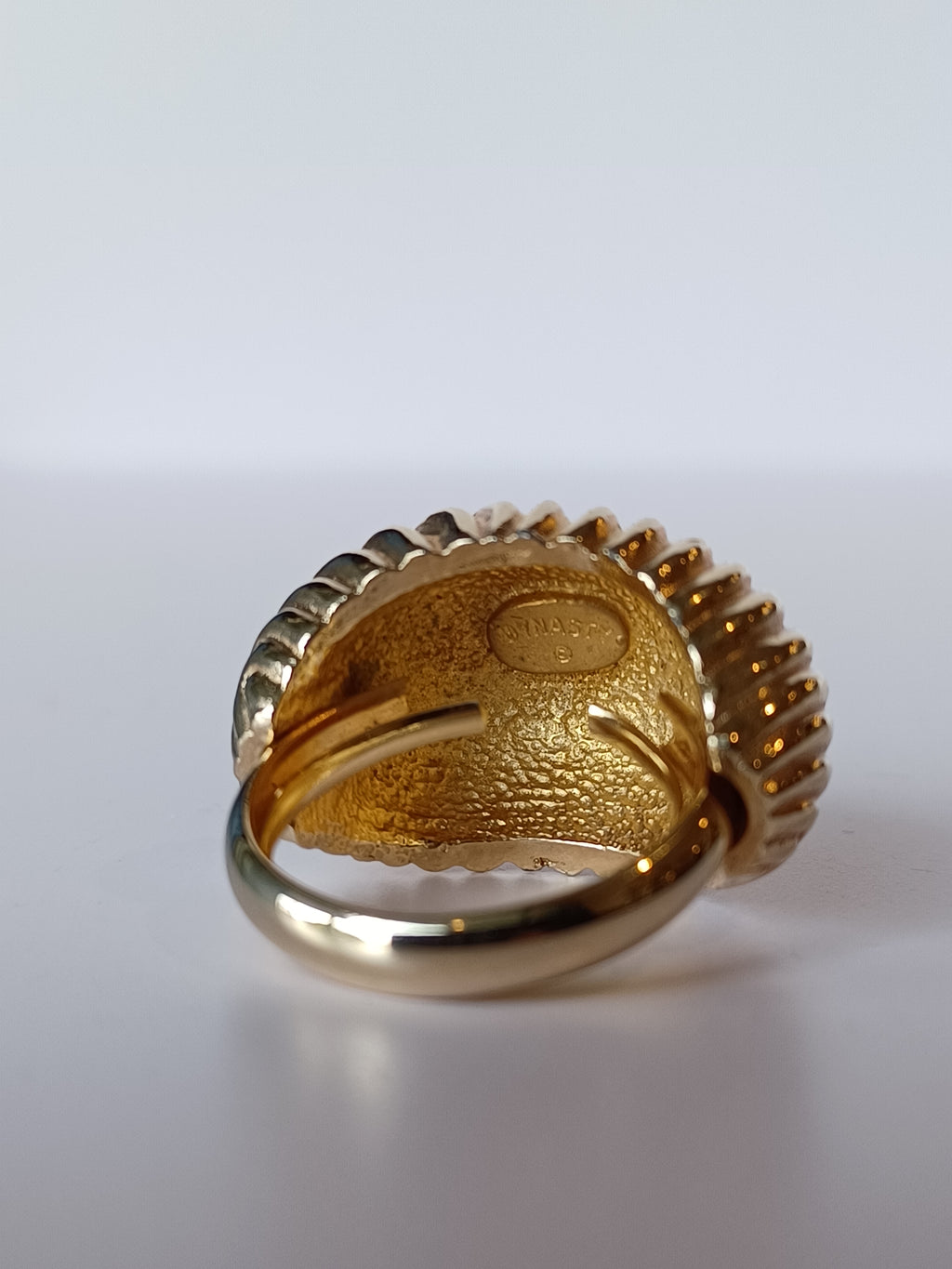 80's Dynasty Shrimp Dome Ring