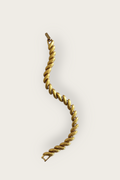 Vintage 60's Napier Brushed Twisted Linked Bracelet