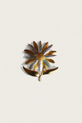 Vintage Two-Toned Daisy Brooch