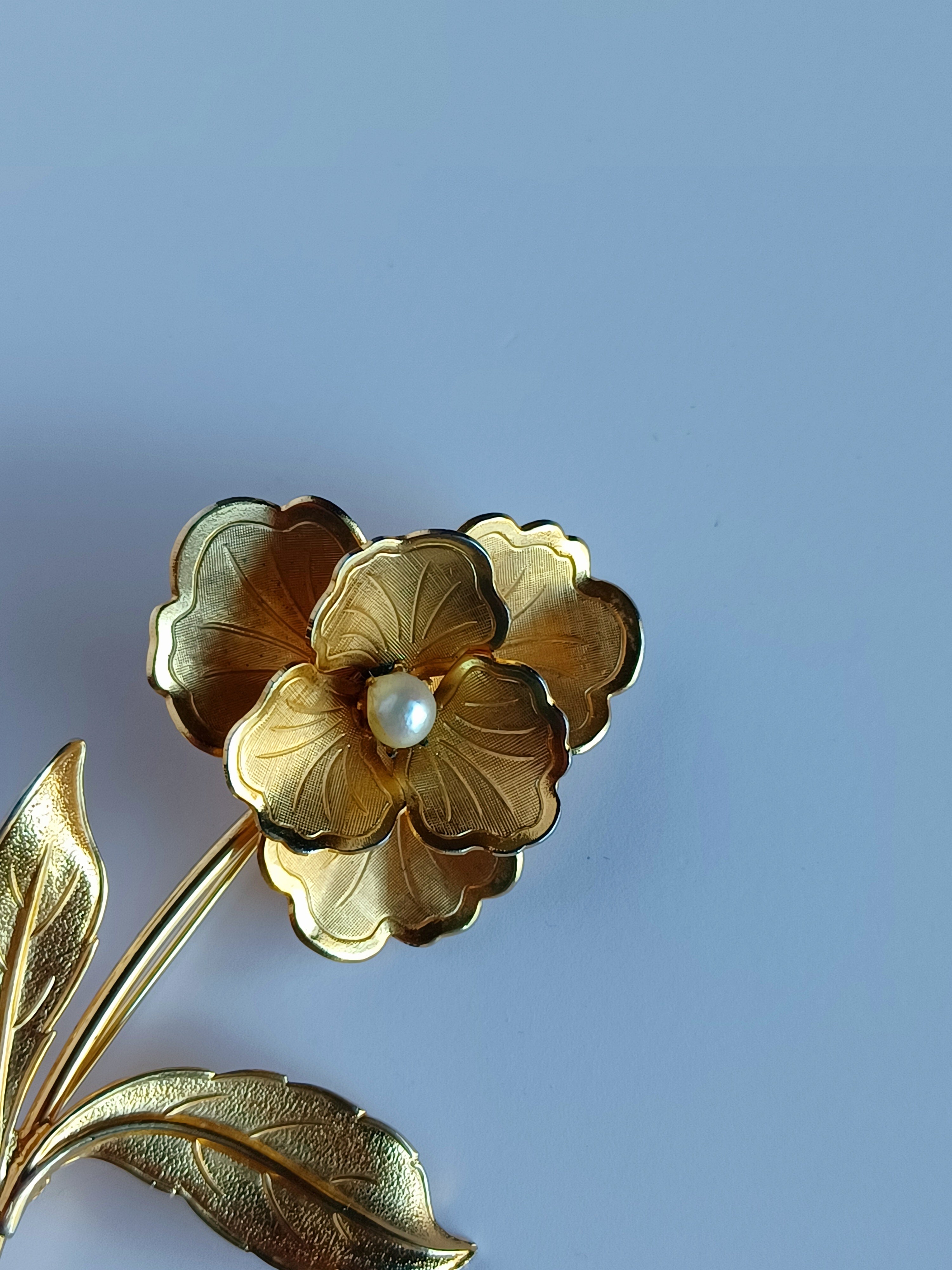 50's/60's Flower Brooch