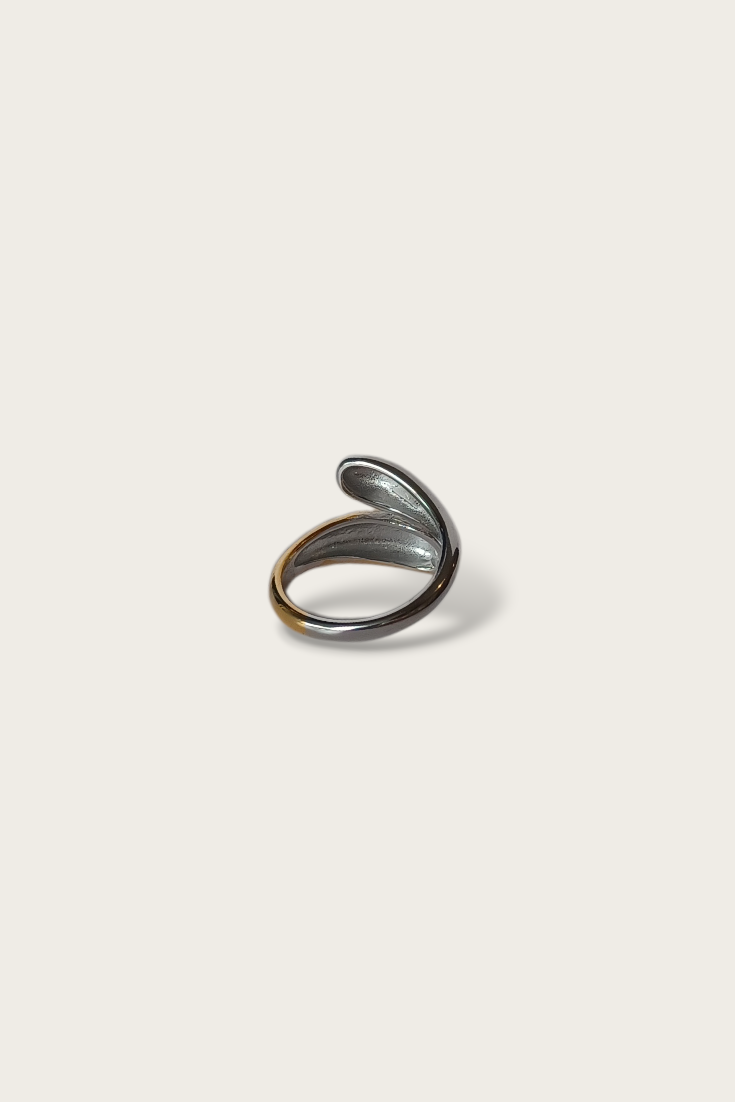 Vintage Dual Toned Wrap Ring