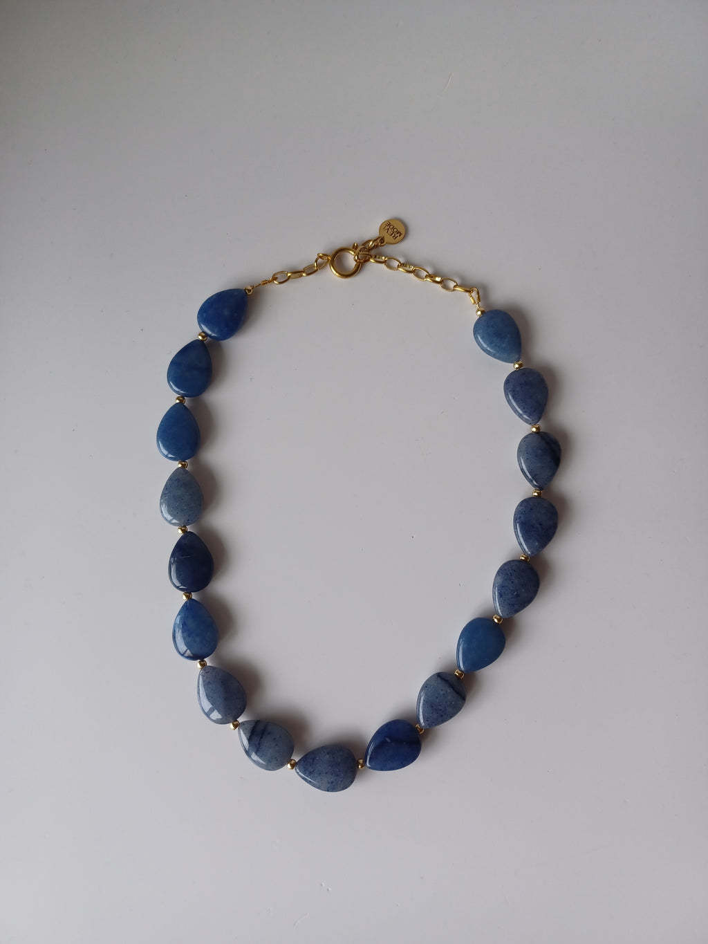 Avery Aventurine Teardrop Necklace