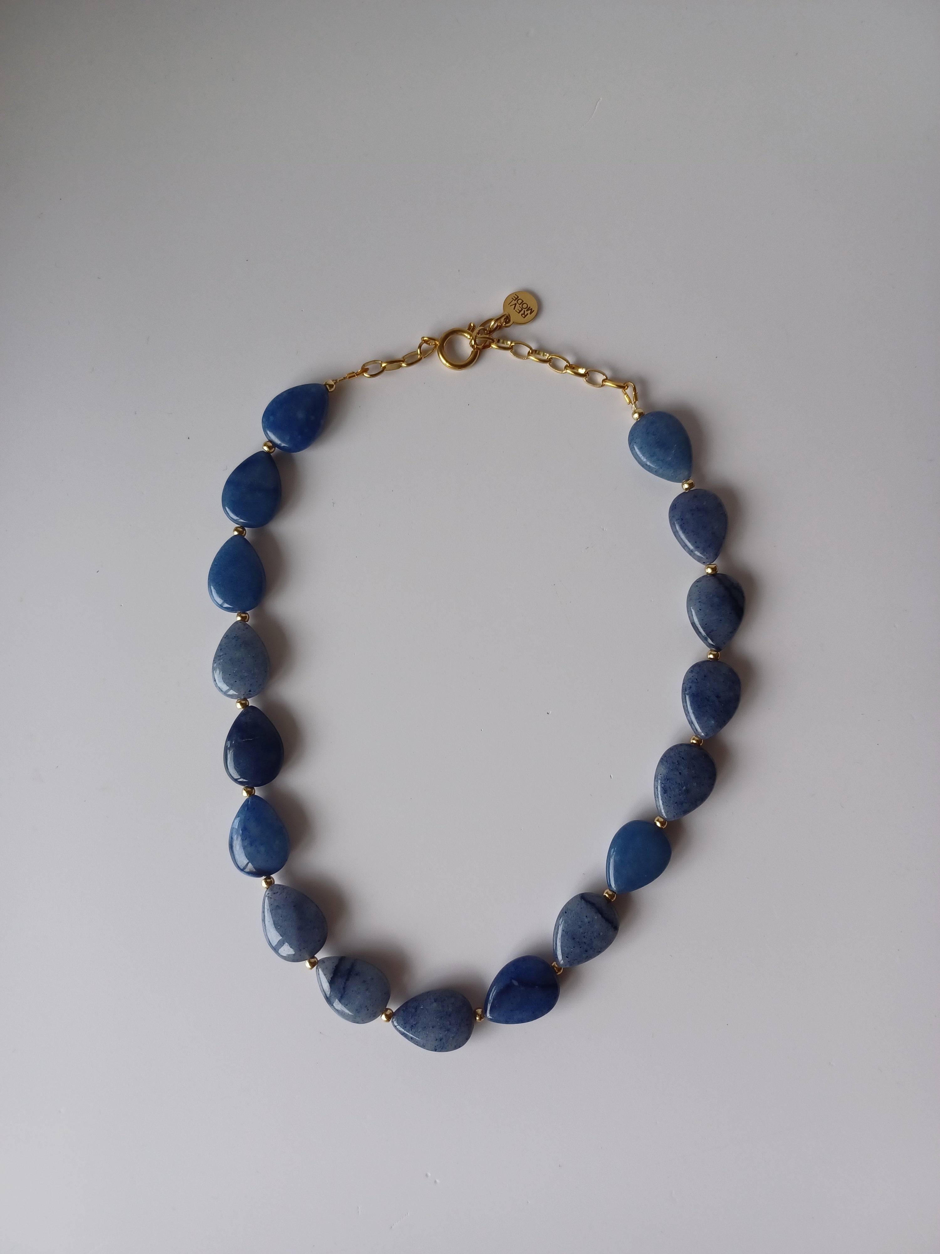 Avery Aventurine Teardrop Necklace