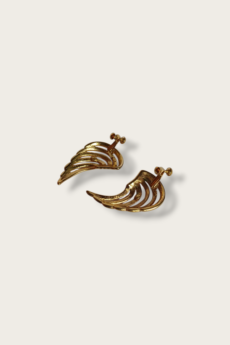 90's Winged Earrings
