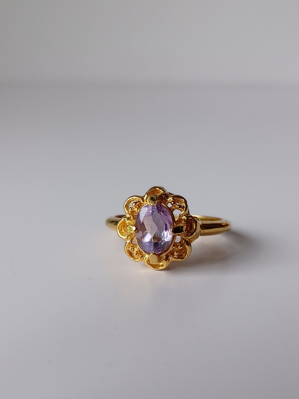 Vintage Amethyst Cocktail Ring
