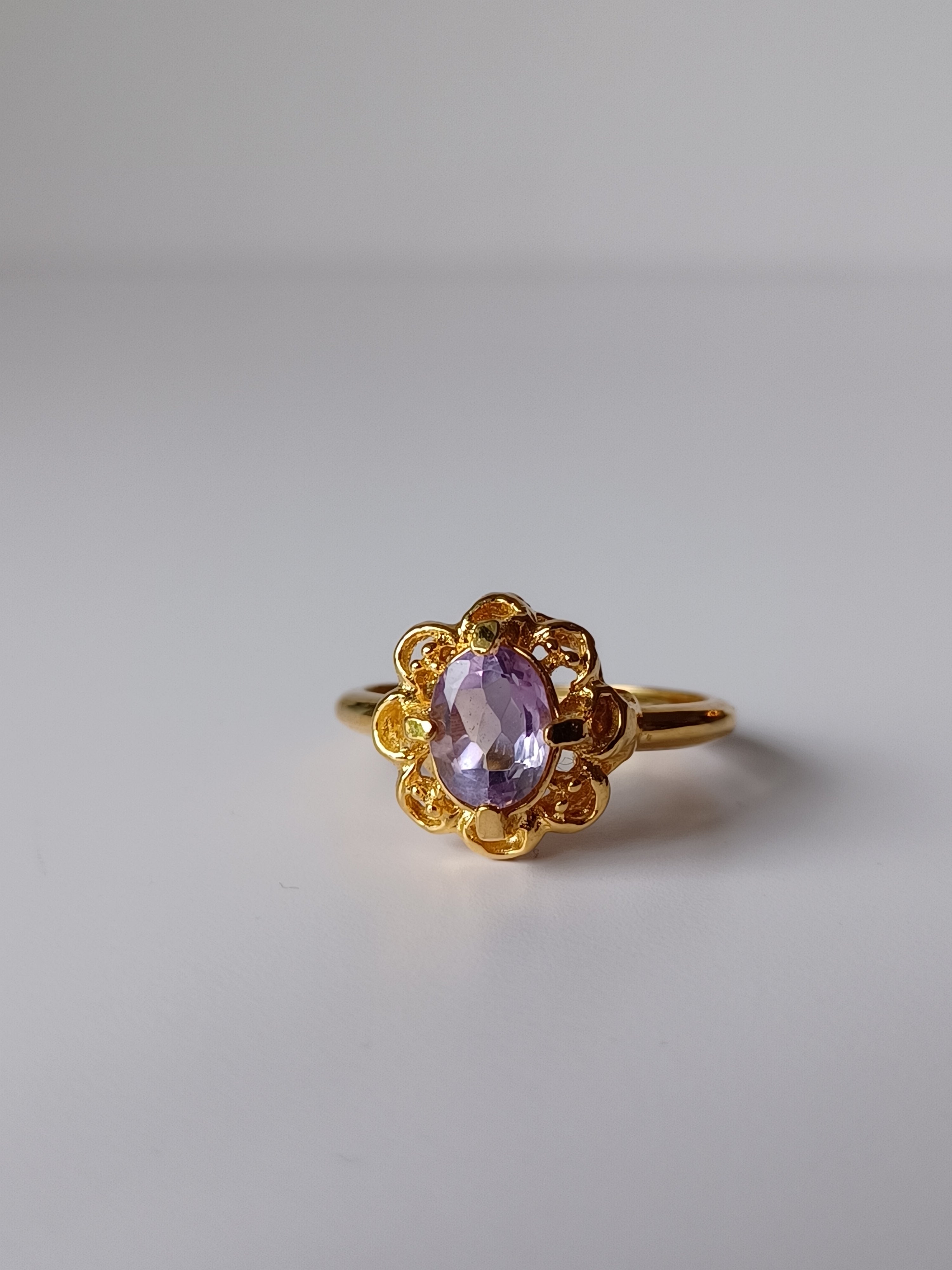 Vintage Amethyst Cocktail Ring