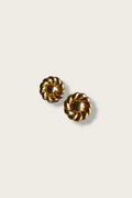 80's Monet Twisted Rope Earrings