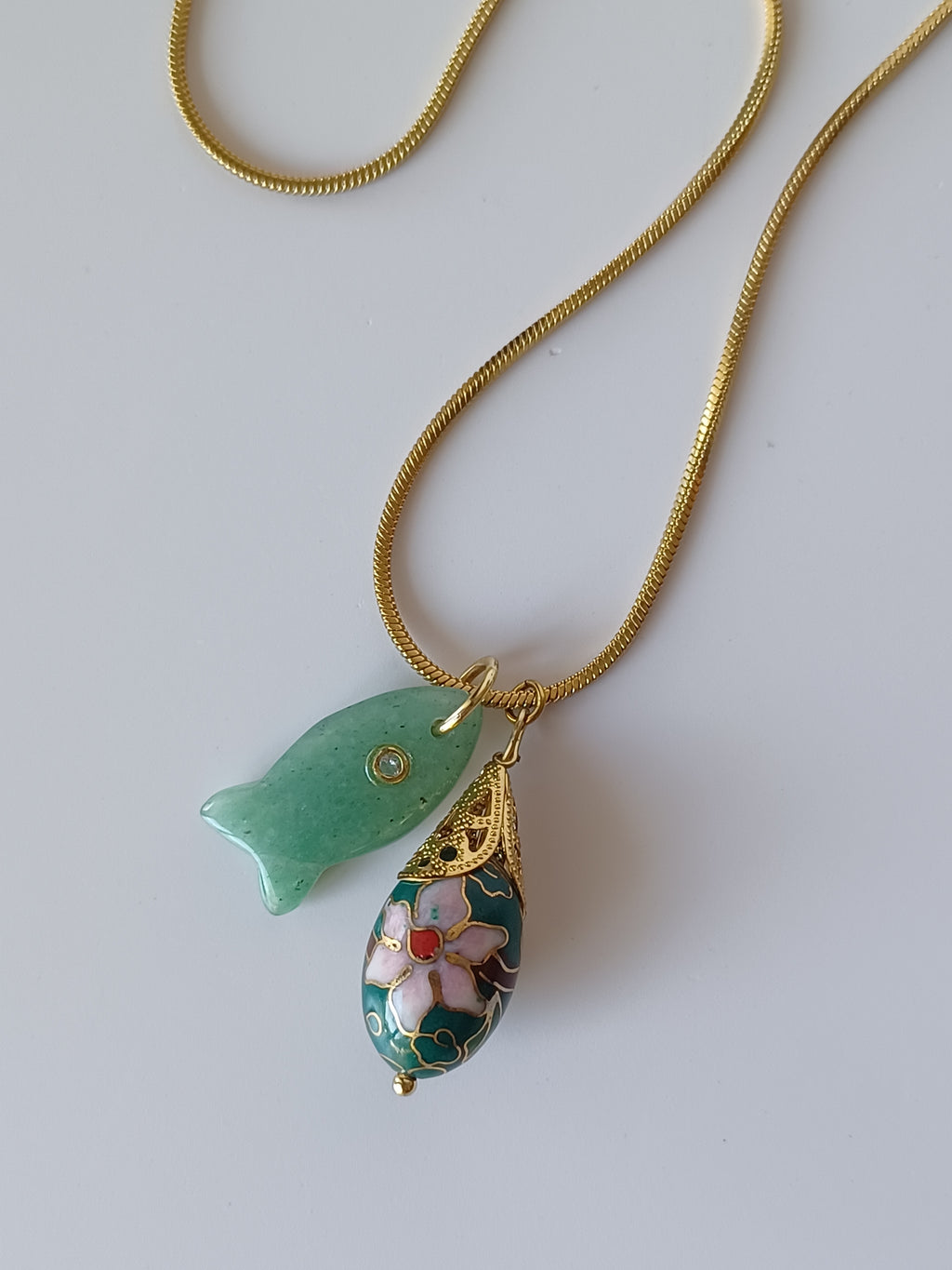 Revival Jade Pendant Necklace