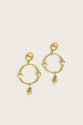80/90’s Matte Finial Drop Earrings