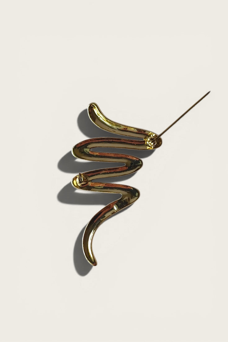 Vintage Zig Zag Brooch
