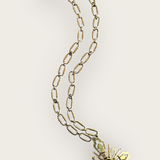 Vintage Monet 70s Radiant Cross Necklace