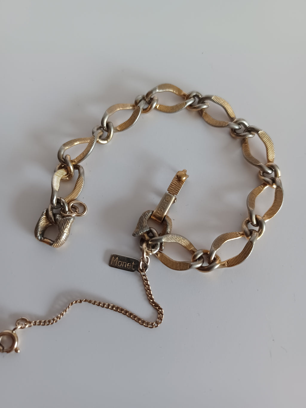 60's/70's Monet Dot Dash Bracelet