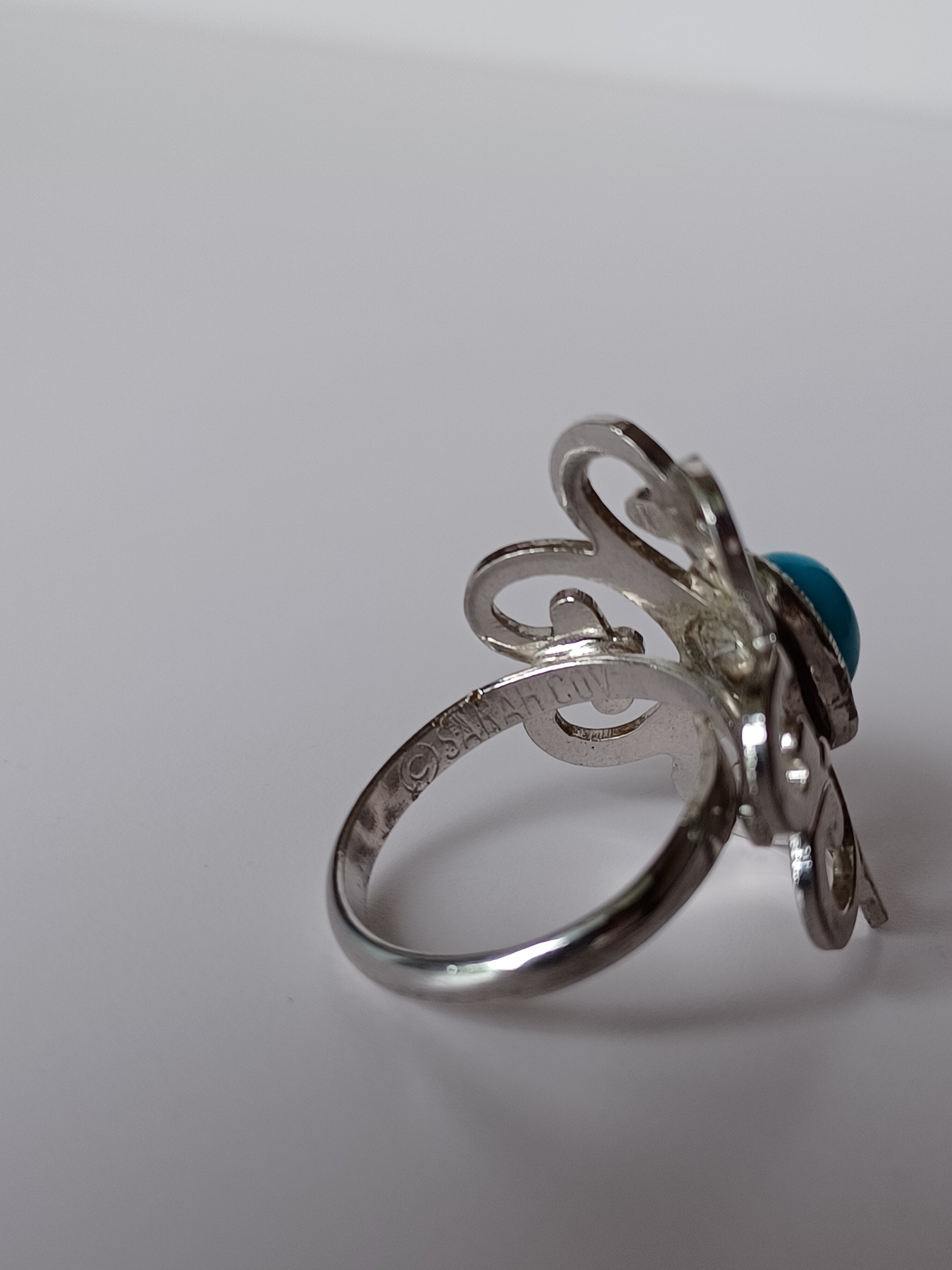 70's Sarah Coventry Moon Cloud Ring