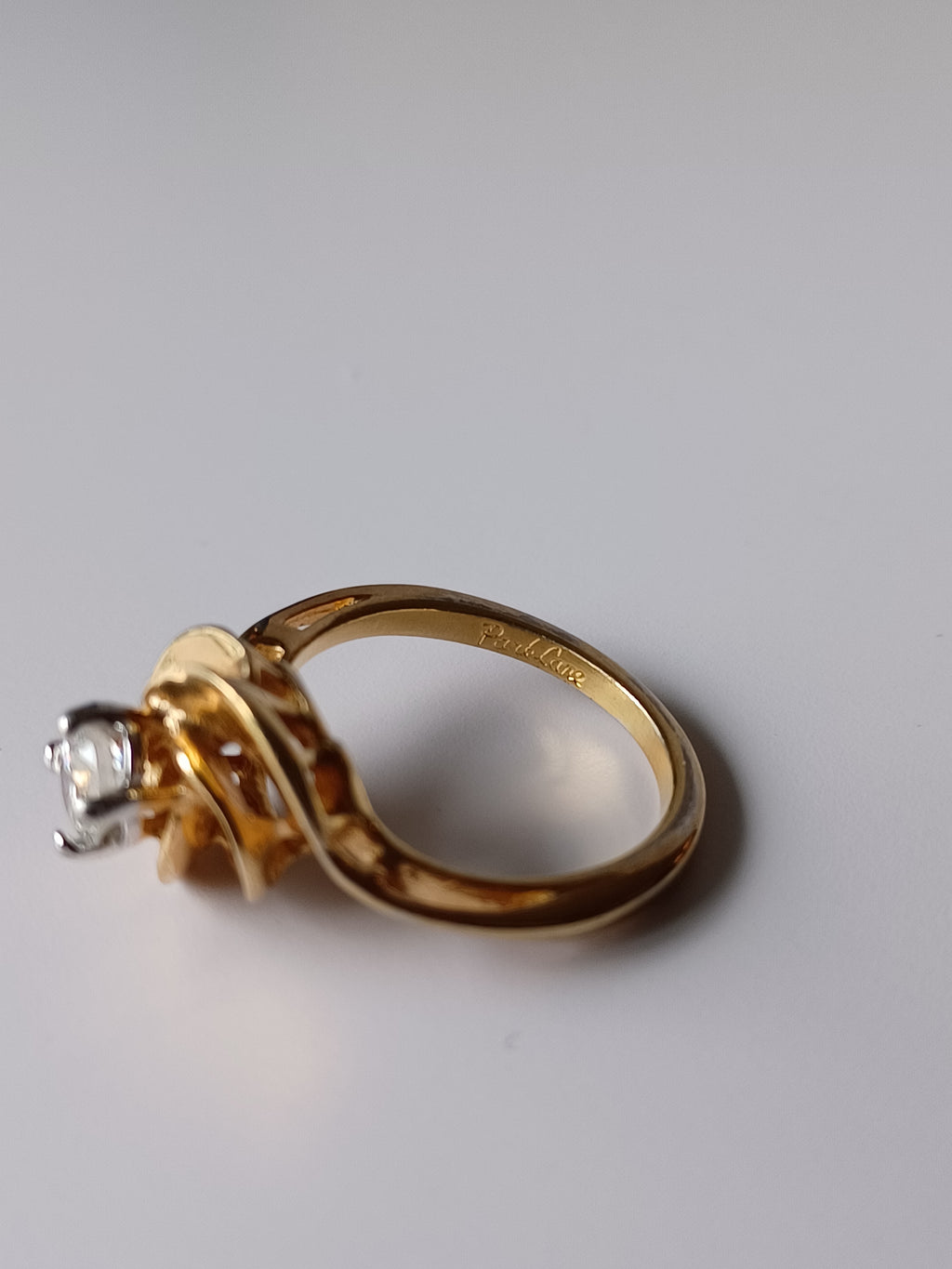 70/80's Park Lane Floral Swirl Ring