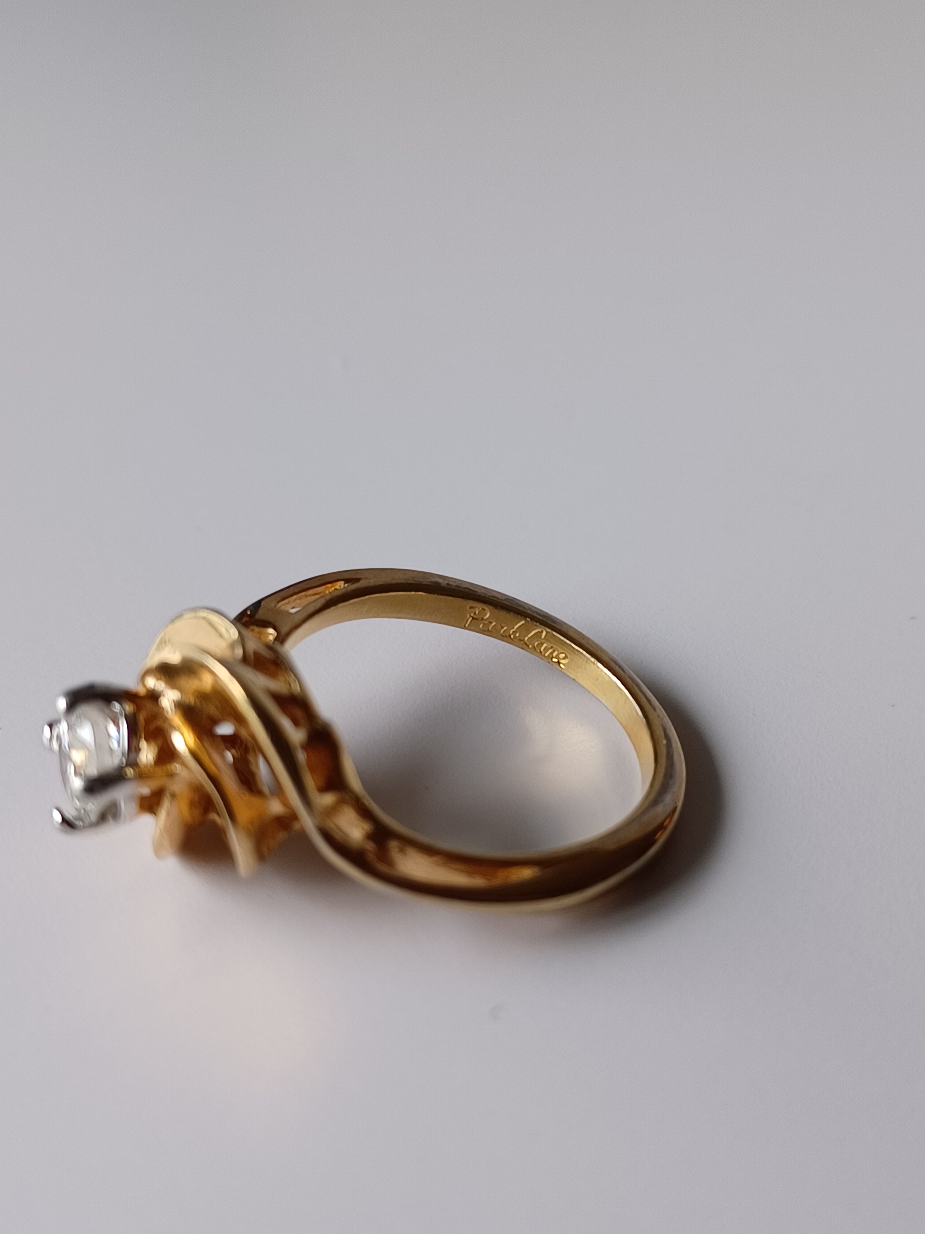 70/80's Park Lane Floral Swirl Ring