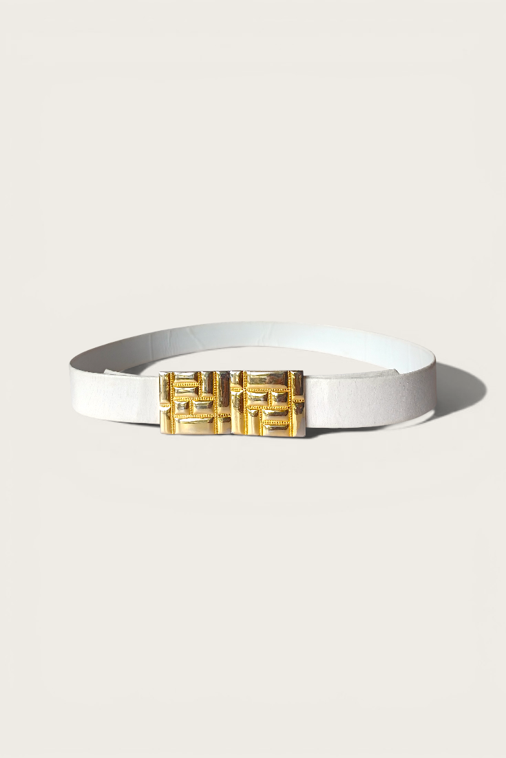 80's Dotty Smith Geometric Belt