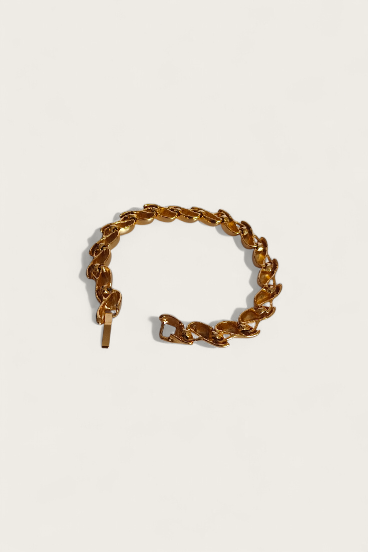 80's Rice Link Bracelet