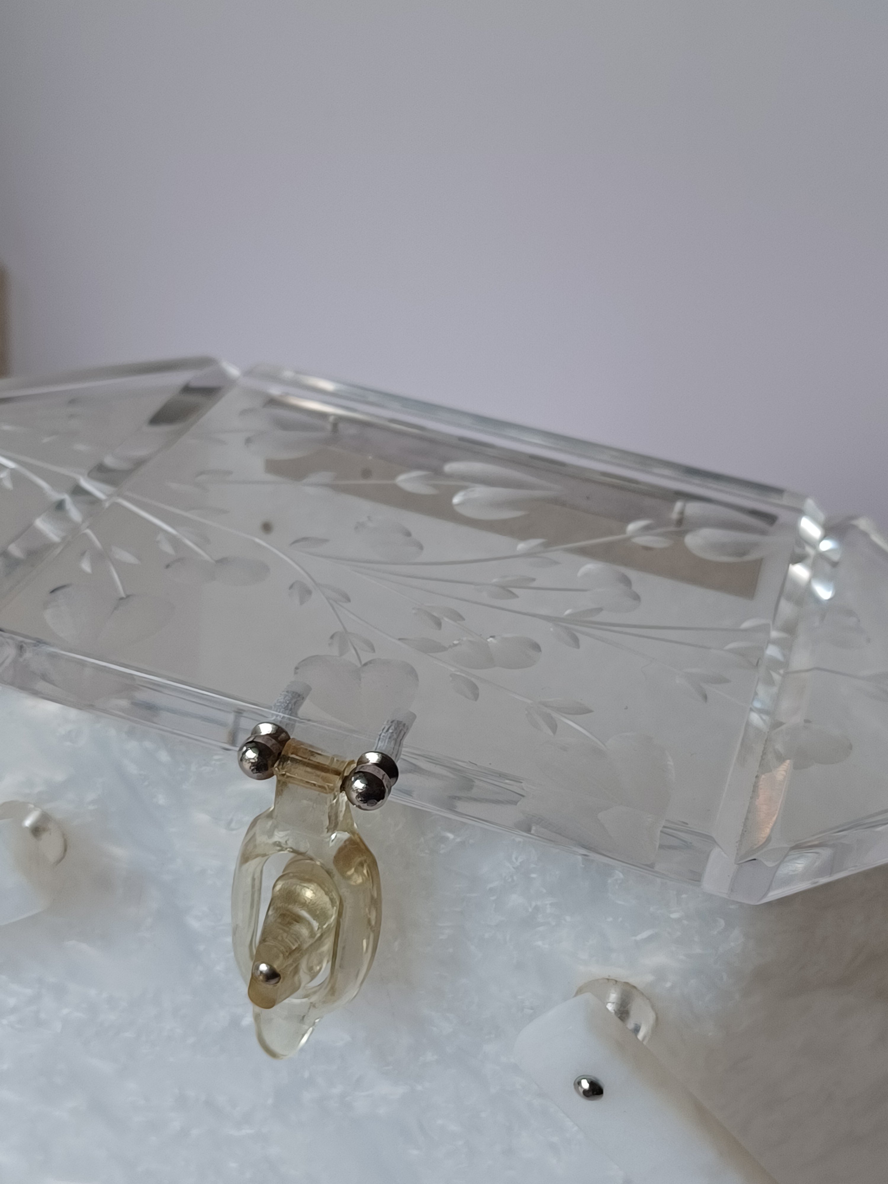 50's Rialto NY Pearlescent Box Purse