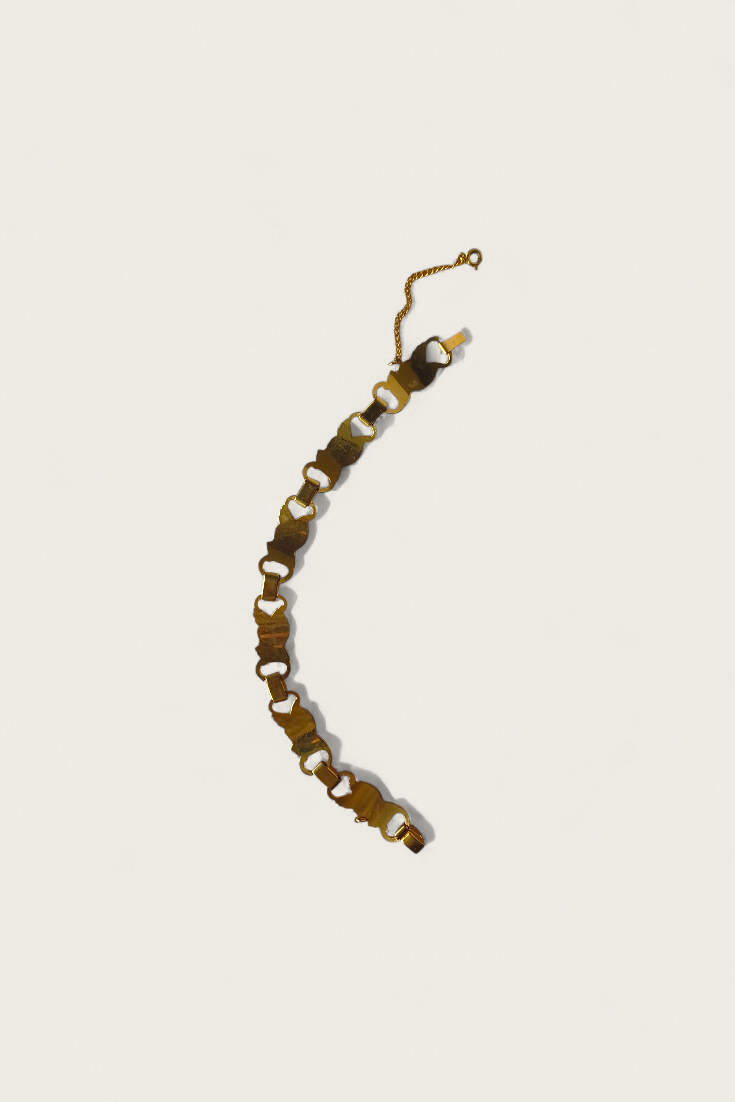 50/60's Mother of Pearl Damascene Bracelet