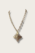 60's Monet Maltese Cross Necklace
