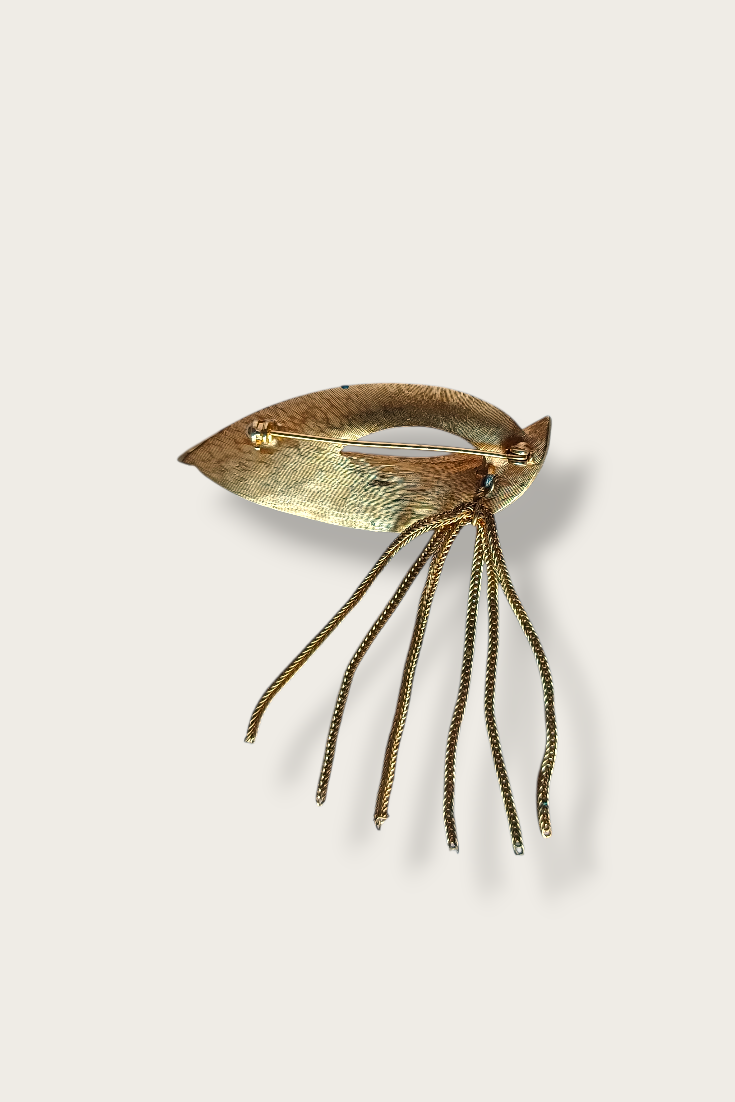 50's Waterfall Brooch