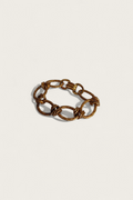 70's/80's Ornate Oval Link Bracelet