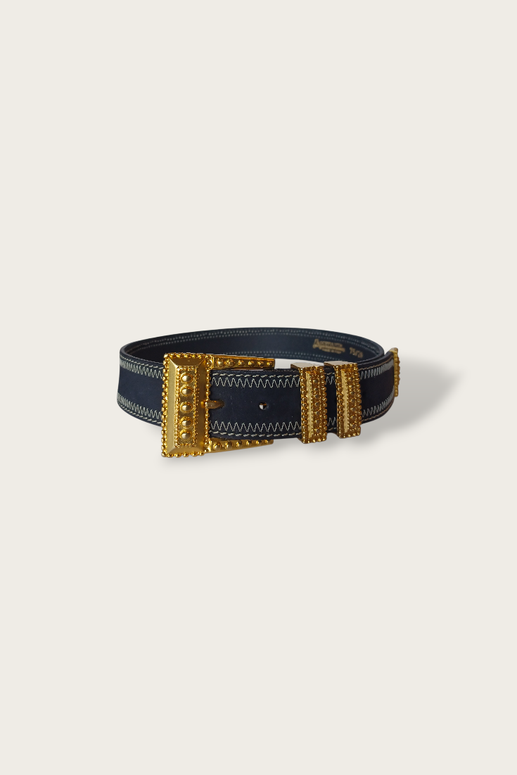 Vintage Adoppia Vita Black Belt