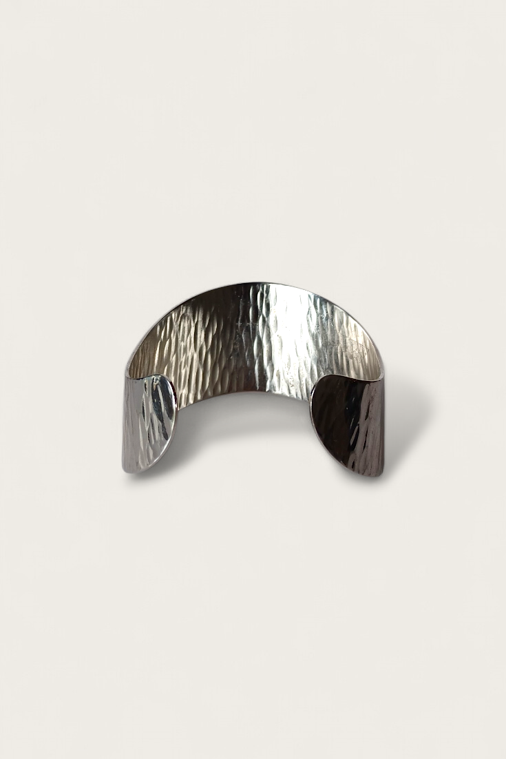 Vintage Hammered Cuff Bracelet