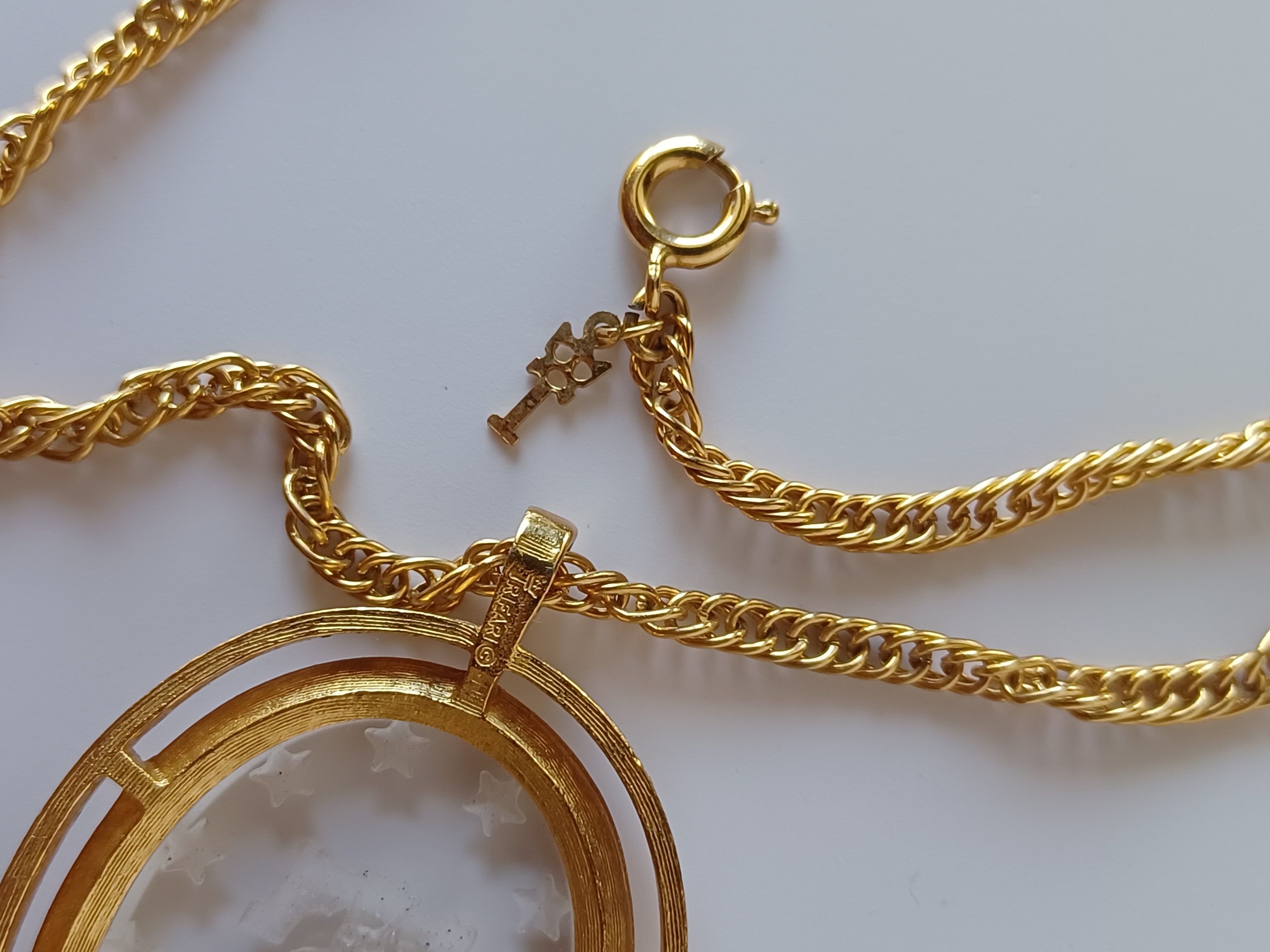 Vintage Trifari Liberty Bell Necklace