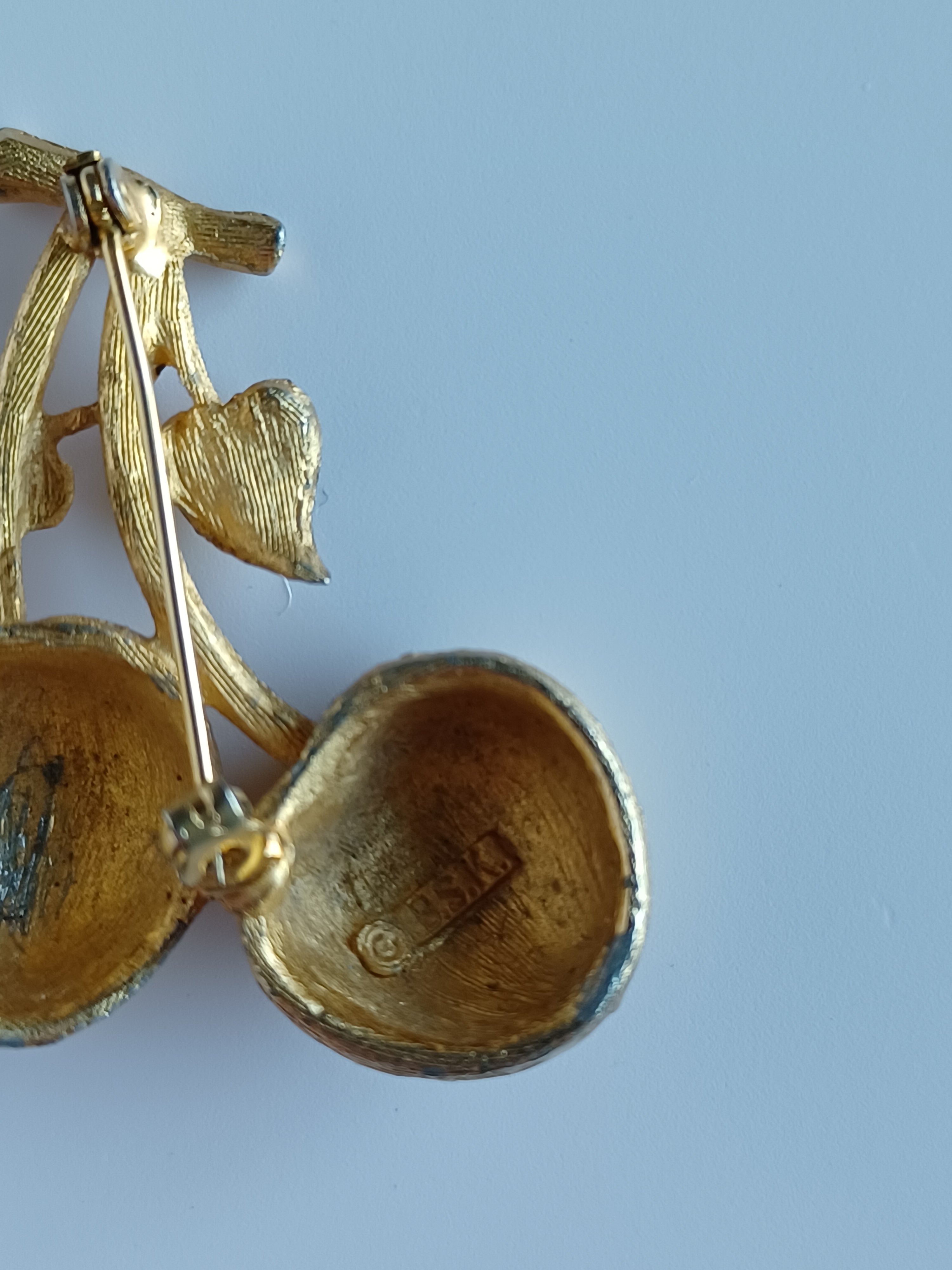 50's/60's BSK Cherry Brooch