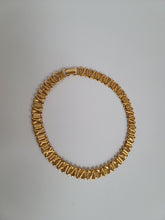 Load image into Gallery viewer, 90&#39;s Gold Toned X Choker Necklace